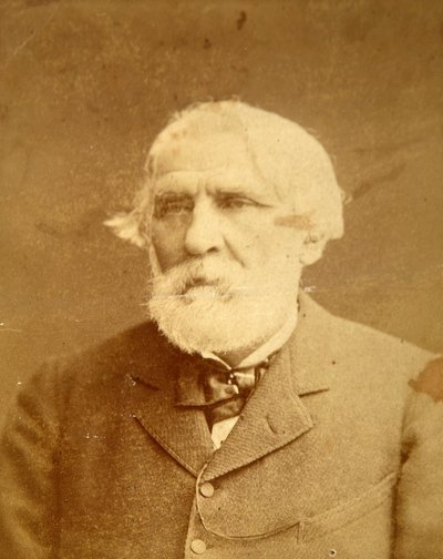 Retrato del autor Ivan Sergeyevich Turgenev (Sergueievitch Tourgueniev) (1818-1883). Foto de albúmina de Konstantin Schapiro (1839-1900) de Konstantin Schapiro