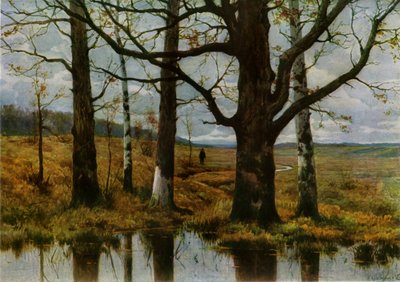 Paisaje de Otoño, c. 1908, 1965 de Konstantin Yakovlevich Kryzhitsky