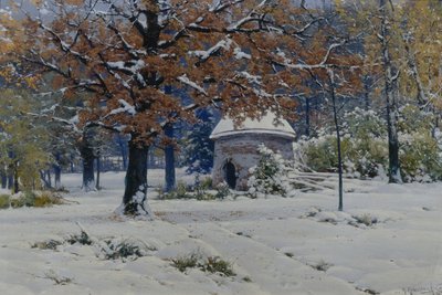 Nieve en septiembre, 1898 de Konstantin Yakovlevich Kryzhitsky