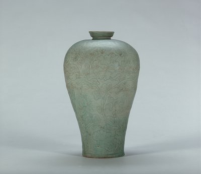 Maebyong de celadón de la dinastía Goryeo de Korean School