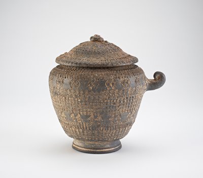 Urna cineraria, principios del siglo VIII de Korean School