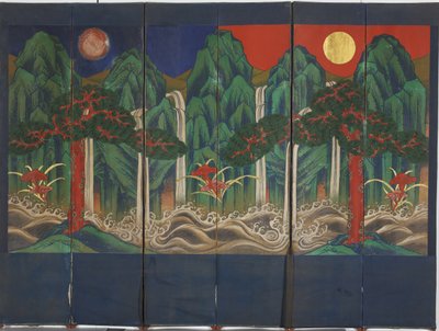 Paisaje de Korean School