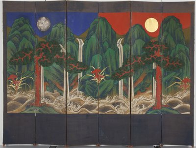 Paisaje de Korean School