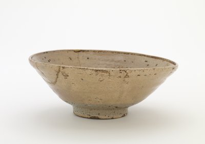 Tazón de té, tipo Idowaki, segunda mitad del siglo XVI-XVII de Korean School