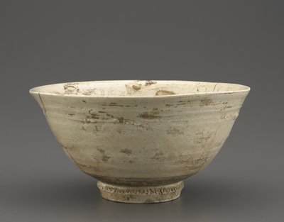 Cuenco de té, probablemente provincia de Kyongsang Namdo, Período Choson, segunda mitad del siglo XVI de Korean School