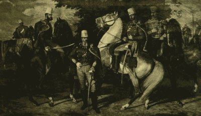Oficiales del Regimiento de Húsares Károlyi de 1849 de Károly Lotz