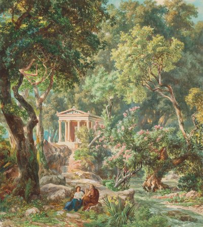 la reina del bosque de Károly Markó d. Ä.