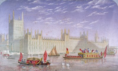 El Palacio de Westminster, Londres de Kronheim and Co