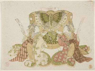 Soga no Goro, Oiso no Tora y Kewaizaka no Shosho de Kubo Shunman