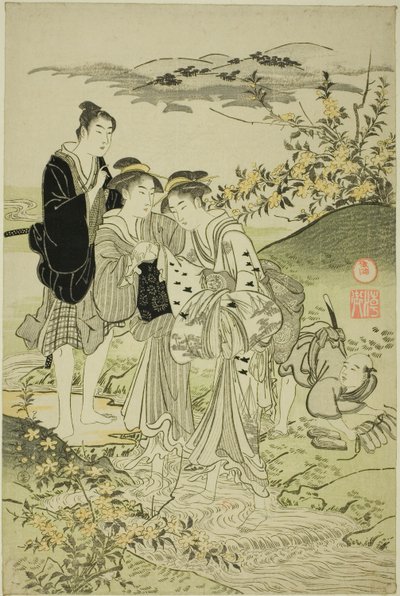 El río joya de Ide de Kubo Shunman