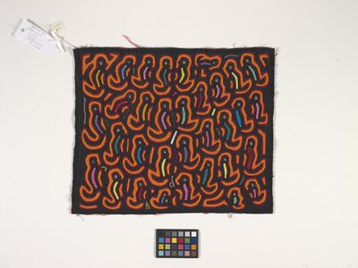Panel camisero (Mola) (foto) de Kuna Indian Culture