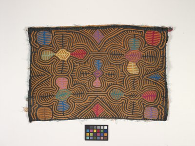 Panel camisero (Mola) (foto) de Kuna Indian Culture