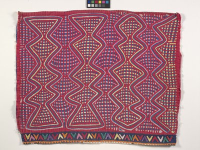 Panel camisero (Mola) (foto) de Kuna Indian Culture