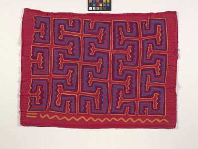 Panel camisero (Mola) (foto) de Kuna Indian Culture