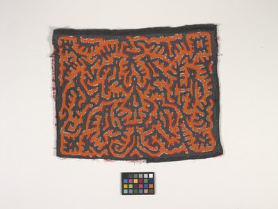 Panel camisero (Mola) (foto) de Kuna Indian Culture