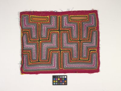 Panel camisero (Mola) (foto) de Kuna Indian Culture