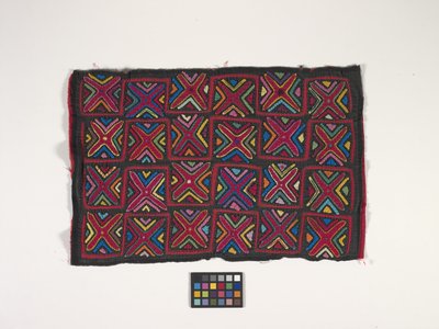 Panel camisero (Mola) (foto) de Kuna Indian Culture