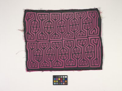Panel camisero (Mola) (foto) de Kuna Indian Culture