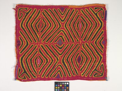 Panel camisero (Mola) (foto) de Kuna Indian Culture