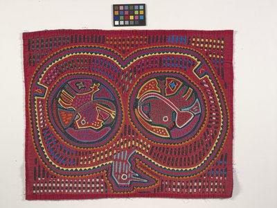 Panel camisero (Mola) (foto) de Kuna Indian Culture