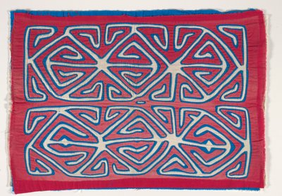 Panel de camisa (mola), c.1950 (algodón aplicado) de Kuna Indian Culture