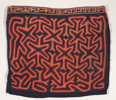 Panel de camisa (mola), c.1950 (algodón aplicado) de Kuna Indian Culture