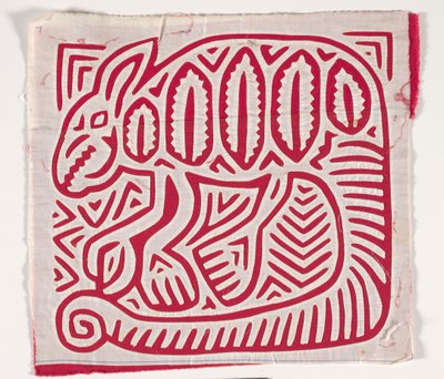 Panel de camisa (mola) (algodón aplicado) de Kuna Indian Culture