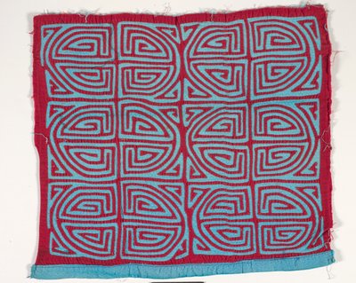 Panel de camisa (mola) (algodón aplicado) de Kuna Indian Culture
