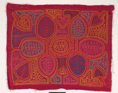 Panel de camisa (mola) (algodón aplicado) de Kuna Indian Culture