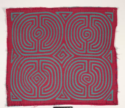 Panel de camisa (mola) (algodón aplicado) de Kuna Indian Culture