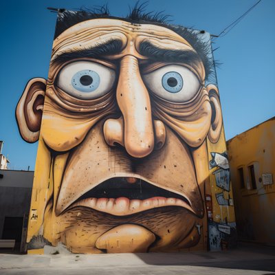 200 años de edad Ogro gigante cara linda 4 de Kurt Heppke