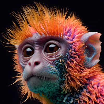 Mono en color 3 de Kurt Heppke