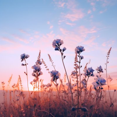 Campo de flores 2 de Kurt Heppke