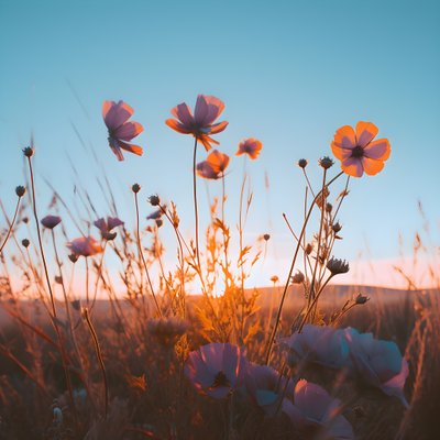 Campo de flores 3 de Kurt Heppke