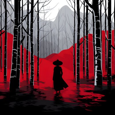 La cuadragésimo séptima foto desde que la fe sangra rojo 4 de Kurt Heppke