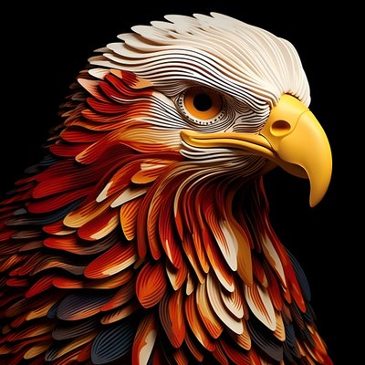 La duodécima imagen ya que los colores se mezclan en armonía 1 de Kurt Heppke