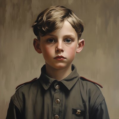 Niño alemán 3 de Kurt Heppke