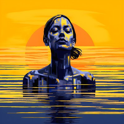 Decepción al sol, Wasserfrau 3 de Kurt Heppke