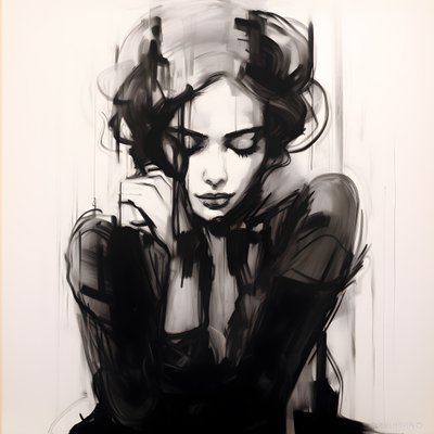 Boceto expresionista 1 de Kurt Heppke