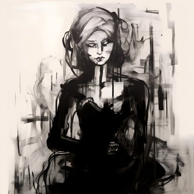 Boceto expresionista 4 de Kurt Heppke