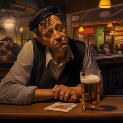 Hombre austriaco fotorrealista con ropa de trabajo.  3 de Kurt Heppke