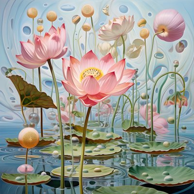 Vainas de semillas de flor de loto 1 de Kurt Heppke