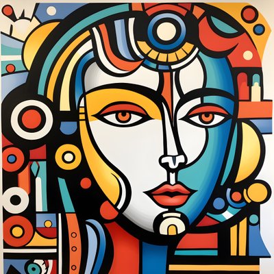 Reina mágica del invierno de colores 1 de Kurt Heppke