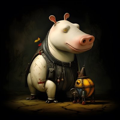 Mi mascota es un hipopótamo 1 de Kurt Heppke