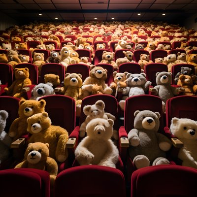 Millones de ositos de peluche en un cine 1 de Kurt Heppke