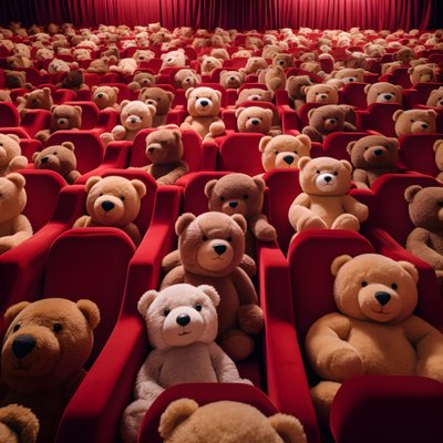Millones de ositos de peluche en un cine 3 de Kurt Heppke