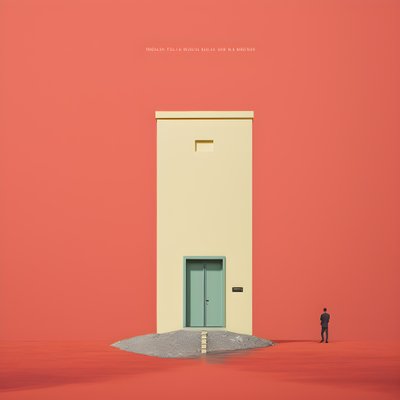 Póster minimalista de aventuras 3 de Kurt Heppke