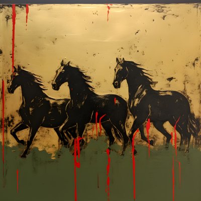 Cien caballos 4 de Kurt Heppke