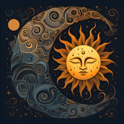 Sol y Luna 2 de Kurt Heppke