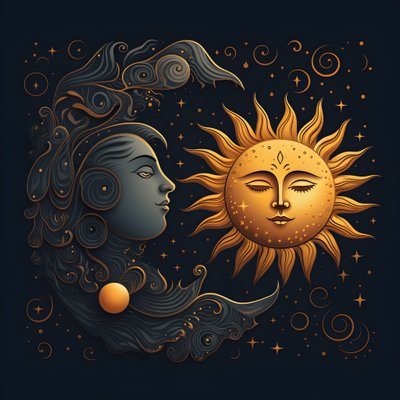 Sol y Luna 4 de Kurt Heppke